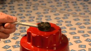 How to remove a KitchenAid Blender Coupler using a K A Parts spanner  wrench [upl. by Ermengarde]