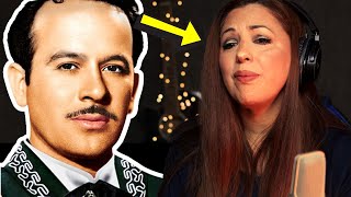 PEDRO INFANTE  💥Amorcito corazón  ANGELITOS Negros Y 100 AÑOS  Vocal Coach REACTION ANALYSIS [upl. by Llatsyrc860]