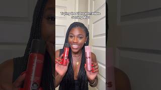 TRANSFER PROOF MAKEUP  Trying L’Oreal Infallible 3 Second Setting Mist makeupshorts makeup [upl. by Ahsiuqel]