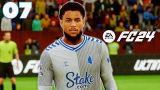 ESCAPING A RELEGATION FIGHT  EA Sports FC 24 Everton Career Mode  Part 7 [upl. by Waller]