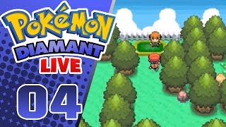 Pokémon Diamant  Lets Play Live 4  Larène de Vestigion [upl. by Nirroc453]