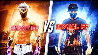 ROYAL FF VS SUMIT FF CUSTOM CHALLENGE 😱 freefire explorepage edit 😱😈 [upl. by Qiratla462]