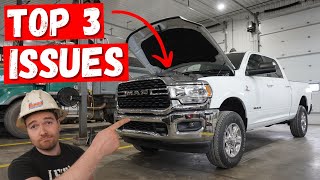 RAM 2500 Cummins 67L Diesel Engine  Heavy Mechanic Review  TOP 3 ISSUES [upl. by Gasparo648]