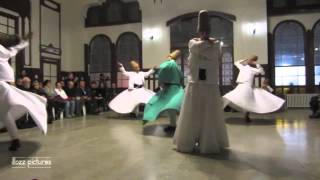 SUFI DANCE OF WHIRLING DERVISHES IN ISTANBUL TURKEY [upl. by Selim]