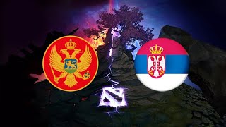 Crna Gora vs Srbija  Dota 2  Kvalifikacije za Rijad [upl. by Irek]