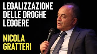 Nicola Gratteri sulla legalizzazione delle droghe leggere [upl. by Bevan]