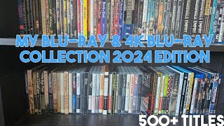 Over 500 Titles My Bluray amp 4K Bluray Collection 2024 Edition [upl. by Dittman]