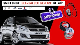 Swift dzire fan belt change bearing change [upl. by Oettam733]