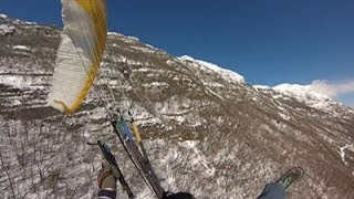 stallo parapendio 10 secondi di paura avax xc2 [upl. by Assilac]