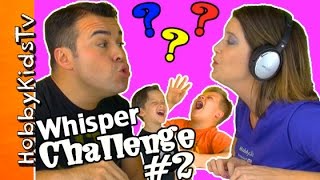 Whisper Challenge Guess Quotes wHobbyTiger  Spider Part 2 by HobbyKidsTV [upl. by Eneiluj719]