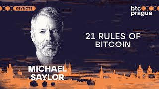 Michael Saylor — 21 Rules of Bitcoin BTC Prague 2024 Keynote [upl. by Elane]