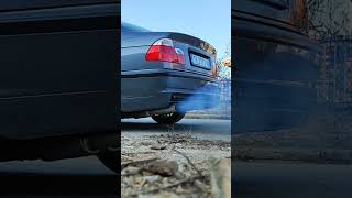 BMW E46 330D Cold Start [upl. by Russia872]