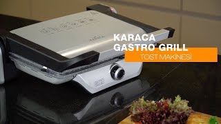 Tost Makinesi  Karaca Gastro Grill [upl. by Zitvaa682]