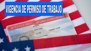 URGENTE Cambio en extensión de permiso de trabajo en Estados Unidos [upl. by Ardolino]