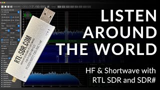 Listen Around the World  No Internet Required HF amp Shortwave on RTL SDR [upl. by Merriman]