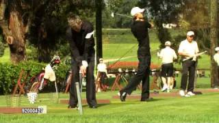 Gabriel Aubry Golf swing Riviera CC [upl. by Oznarol]