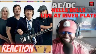 ACDC  HELLS BELLS LIVE AT RIVER PLATE 2009  REACTION [upl. by Sulokcin]