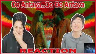 Oo AntavaOo Oo Antava REACTION  Allu Arjun  Pushpa Songs  Samantha  SwiftDetae  Nozybro [upl. by Spada]