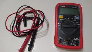 Multimetre Avometre Kullanımı UNIT UT33A use multimeter [upl. by Adorl]