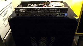 Gallien Krueger 1001RBII periodic noise [upl. by Analram]