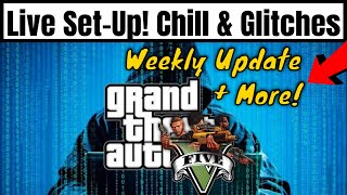 🔴LIVE 🔥GLitchVibez wGlitchlife Weekly Update  SetUp Changes GTAO EampE XS 169 glitches gta xs [upl. by Mcfadden150]