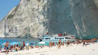 Zakynthos 2009 Navagio beach [upl. by Marchak]