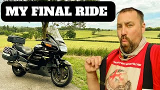 MY LAST EVER RIDE  Honda Pan European ST1100 [upl. by Adnola]