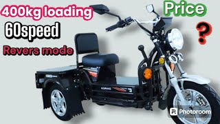 komaki 30 Next 400 loading capacity 60max speed big komaki loader electric scooter 🛵 [upl. by Llohcin]