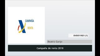 Novedades Campaña Renta 2018  MasterD [upl. by Eisen295]