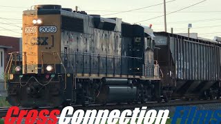 The CSXT Parkton Run W L23911 amp 3 Cars amp 2059 GP383 Makes a SB Run [upl. by Odlopoel]