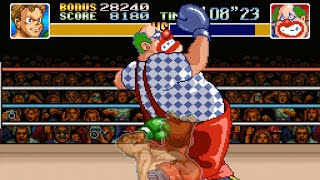 Super Punch Out  Mad Clown 008quot97 PAL WR [upl. by Sadnalor]