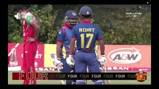 Rohit Poudel 56 Highlights  Nepal vs Oman Match Highlights [upl. by Maisie]