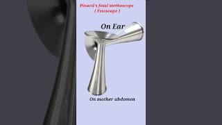 Pinards fetoscope how to use shorts [upl. by Orecul]