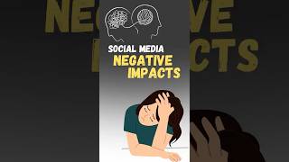 10 NEGATIVE Impacts of Social Media shorts [upl. by Nauqat]