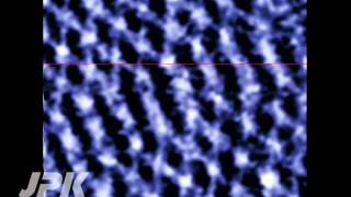 Atomic Force Microscopy  Fast scanning of soft DNA Origami [upl. by Engel79]