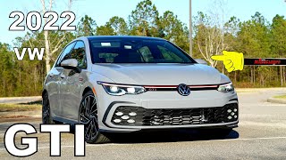 👉 2022 Volkswagen Golf GTI Autobahn REVISIT amp Test Drive [upl. by Bixler]