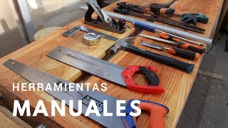 Herramientas básicas para carpintería  Manuales [upl. by Ainit779]