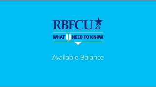 What You Need to Know Available Balance [upl. by Anomar]