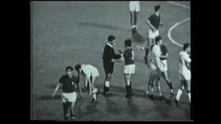 ITALIAJugoslavia 20  Roma 10 giugno 1968  Finale Campionato Europeo telecronaca primo tempo [upl. by Wandy]