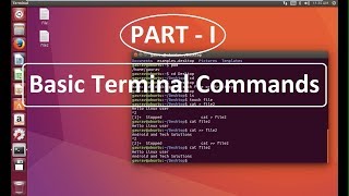 Basic Terminal Commands in Linux Ubuntu  Ubuntu tutorial for Beignners [upl. by Zoha779]