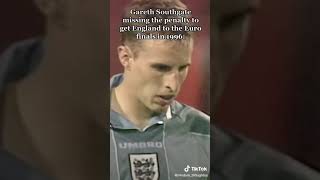 Gareth Southgate missing penalty in ‘96 [upl. by Gates]