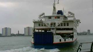 Wightlink st cecilia departing from portsmouth [upl. by Poppy]