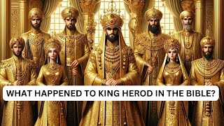 What happened to King Herod in the Bible  King Herods death [upl. by Premer]