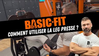 LEG PRESSE BasicFit  comment la régler correctement [upl. by Gustafson]