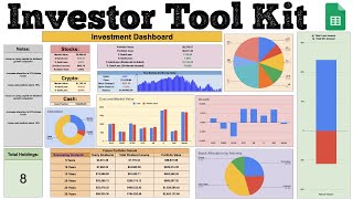 The Best Dividend Portfolio Tracker DIY Investor Tool Kit 2023 Update [upl. by Cuyler]