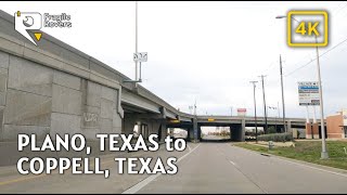 Driving from Plano Texas to Coppell Texas 4K driving tour [upl. by Divan744]