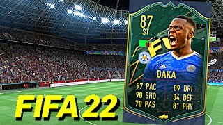 Patson Daka New Winter Wildcard FIFA 22 [upl. by Elisabetta783]