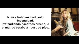 Puedes Contar Conmigo  La Oreja de Van Gogh  Letra [upl. by Yrevi]