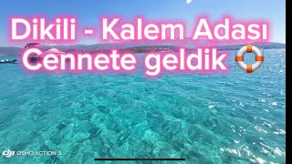 DİKİLİ KALEM ADASI  AKVARYUM DENİZİ [upl. by Yeuh]