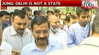 Delhi CM Does Not Have Power Like A State CM Jungs Letter To Kejriwal [upl. by Speroni]